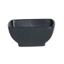 Sedona Black Alumina Vitrified 6 Ounce Salsa Bowl, 24 count