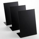 American Metalcraft Black Table Top Chalkboard, 5 7/8 x 3 x 8 1/4 inch -- 3 per case