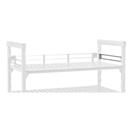 Cambro Camshelving Premium Soft Gray Single End Rail Kit, 24 inch Depth