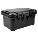 Cambro Black S-Series Ultra Pan Carrier Insulated Food Server, 25 1/8 x 17 1/8 12 1/8 inch.