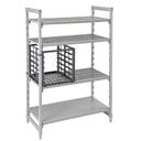 Cambro Camshelving Brushed Graphite Ultimate Sheet Pan Rack for Premium or Elements Single Shelf, 20 1/2 x 24 1/8 x 20 1/4 inch