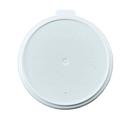 Cambro Reusable White Camlid Only, 2/7 inch Height