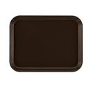 Cambro Rectangular Brazil Brown Camtray, 10 5/8 x 13 3/4 inch -- 12 per case.