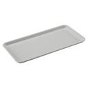 Cambro Fiberglass White Market Tray, 30 x 10 7/16 x 3/4 inch -- 12 per case.