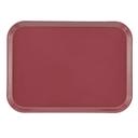 Cambro Rectangular Raspberry Cream Camtray, 12 x 16 5/16 inch -- 12 per case.