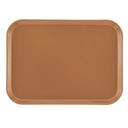 Cambro Rectangular Suede Brown Camtray, 12 x 16 5/16 inch -- 12 per case.