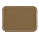 Cambro Rectangular Bayleaf Brown Camtray, 12 x 16 5/16 inch -- 12 per case.