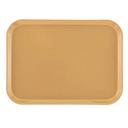 Cambro Rectangular Earthen Gold Camtray, 12 x 16 5/16 inch -- 12 per case.