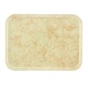 Cambro Rectangular Galaxy Antique Parchment Gold Camtray, 12 x 16 5/16 inch -- 12 per case.