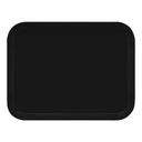 Cambro Fiberglass Market Display Tray, Black, 11.5 x 17.75 x 1 inch -- 12 per case.