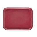 Cambro Raspberry Cream Rectangular Camtray, 12 5/8 x 17 3/4 inch -- 12 per case.