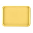 Cambro Fiberglass Yellow Market Tray, 17 3/4 x 12 5/8 x 11/16 inch -- 12 per case.