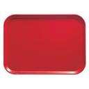 Cambro Rectangular Signal Red Camtray, 14 x 18 inch -- 12 per case.