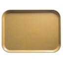 Cambro Earthen Gold Rectangular Camtray, 15 x 20 1/4 inch -- 12 per case.