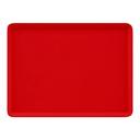 Cambro Signal Red Rectangular Camtray, 16 x 22 inch -- 12 per case.