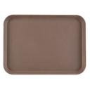 Cambro Satin Rectangular Camtread Tray, Taver Tan, 16 x 22 inch -- 12 per case.