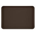 Cambro Brazil Brown Rectangular Camtray, 17 7/8 x 25 3/4 inch -- 6 per case.