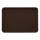 Cambro Brazil Brown Rectangular Low Profile Rim Camtray, 20 3/4 25 9/16inch -- 6 per case.