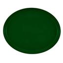 Cambro Oval Serving Camtray, Sherwood Green, 19 1/4 x 24 inch -- 6 per case.