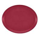 Cambro Oval Serving Camtray, Cherry Red, 19 1/4 x 24 inch -- 6 per case.