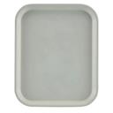 Cambro Antique Parchment Rectangular Low Profile Rim Camtray, 8 x 9 7/8 inch -- 12 per case.