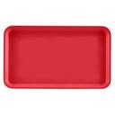 Cambro Signal Red Rectangular Camtray, 8 3/4 x 15 inch -- 12 per case.
