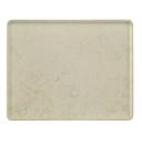 Cambro Fiberglass Galaxy Antique Parchment Gold Dietary Tray, 20 3/16 x 15 inch -- 12 per case.
