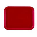 Cambro Rectangular Ever Red Camtray, 10 5/8 x 13 3/4 inch -- 12 per case.