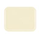 Cambro Rectangular Lemon Chiffon Camtray, 10 5/8 x 13 3/4 inch -- 12 per case.
