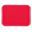 Cambro Rectangular Cambro Red Camtray, 12 x 16 5/16 inch -- 12 per case.