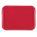 Cambro Rectangular Ever Red Camtray, 12 x 16 5/16 inch -- 12 per case.