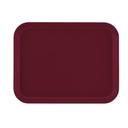 Cambro Burgundy Wine Rectangular Camtray, 12 5/8 x 17 3/4 inch -- 12 per case.
