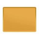 Cambro Fiberglass Tuscan Gold Dietary Tray, 18 x 14 inch -- 12 per case.