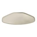 Cambro Trapezoid Cottage White Camtray, 14 9/16 x 19 1/2inch -- 12 per case.