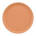 Cambro Dark Peach Round Low Profile Rim Camtray, 16 inch -- 12 per case.