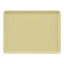 Cambro Lemon Chiffon Rectangular Camtray, 16 1/2 x 22 1/2 inch -- 12 per case.