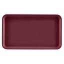 Cambro Burgundy Wine Rectangular Camtray, 8 3/4 x 15 inch -- 12 per case.