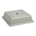 Cambro Versa Square Camcover, Antique Parchment, 8 5/8 inch -- 12 per case.