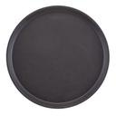 Cambro Black Round Treadlite Tray, 14 inch -- 12 per case.