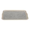 Cambro Ivory with Sahara Non Skid Versa Camtray with Handles, 15 x 20 inch -- 12 per case