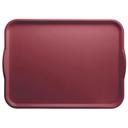 Cambro Rectangular Raspberry Cream Camtray with Handle, 14 x 18 inch -- 12 per case.