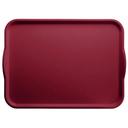 Cambro Rectangular Cherry Red Camtray with Handles, 15 x 20 inch -- 12 per case