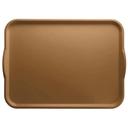 Cambro Rectangular Suede Brown Camtray with Handles, 15 x 20 inch -- 12 per case