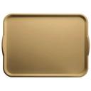 Cambro Rectangular Earthen Gold Camtray with Handles, 15 x 20 inch -- 12 per case