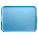 Cambro Rectangular Robin Egg Blue Camtray with Handles, 15 x 20 inch -- 12 per case