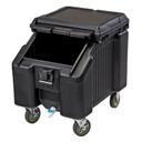 Cambro Slant Top Ice Caddy, Black, 100 Pound.