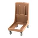 Cambro Coffee Beige Camdolly with Handle for Catering Equipment, 19 3/4 x 36 1/4 x 33 1/8 inch.