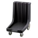 Cambro Black Camdolly with Handle and Rear Big Wheels for Sheet Pans and Trays, 23 3/8 x 36 1/2 x 33 1/2 inch.