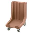 Cambro Coffee Beige Camdolly with Handle and Rear Big Wheels for Sheet Pans and Trays, 23 3/8 x 36 1/2 x 33 1/2 inch.