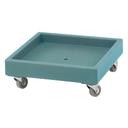 Cambro Slate Blue Standard Model Camdolly No Handle for Dish Racks, 22 1/2 x 8 1/8 x 22 1/2 inch.